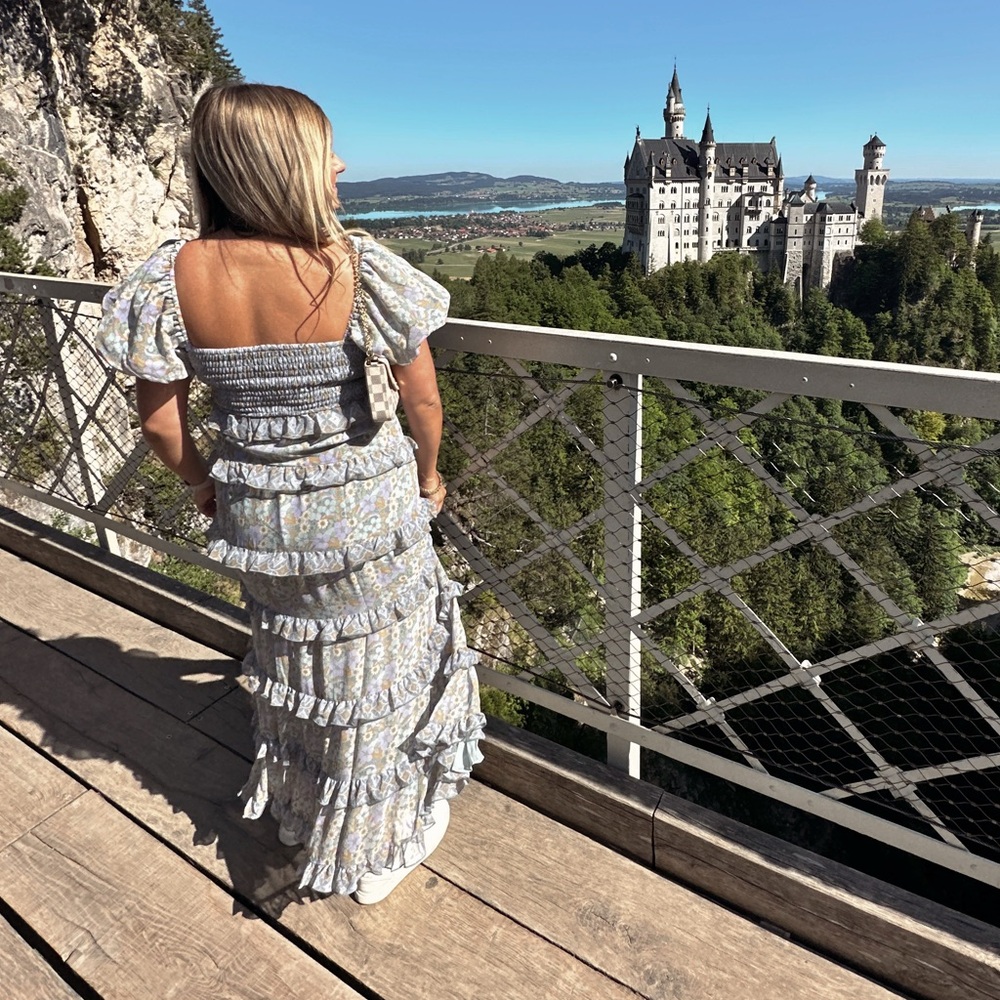 College Maxi Dress in Primrose Print